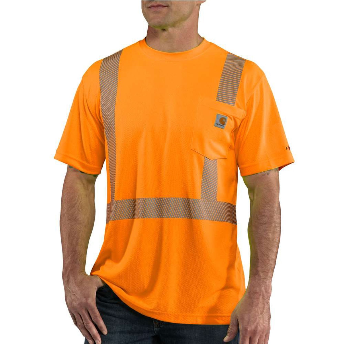 carhartt high visibility thermal lined sweatshirt