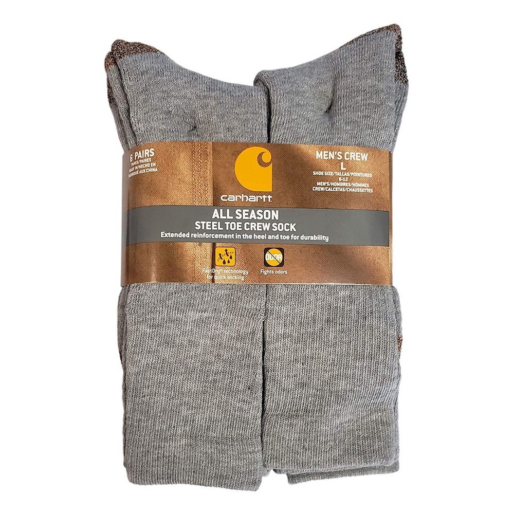 carhartt all season steel toe socks