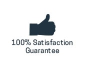 100% Satisfaction Guaranteed